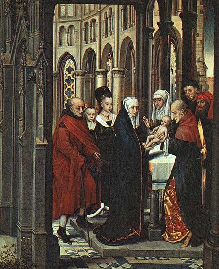 Hans Memling The Presentation in the Temple Sweden oil painting art